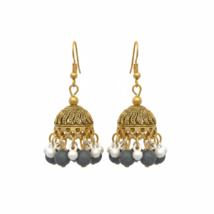 antique gold jhumka earrings studio render c62f0c2c 27f2 425d 9cf2 0806911f3e4c.png