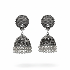 oxidised silver jhumka earrings no card.png