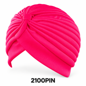 urban Loose Pink Colour pleated head wrap – 2100PIN
