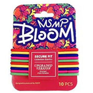MSMP Bloom Secure Fit Hair Elastics Assorted Colours #TP82PIN