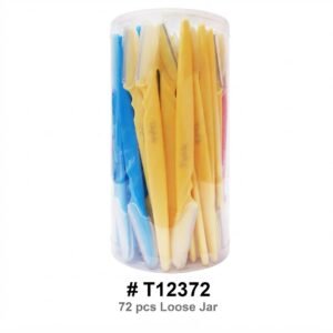Tinkle Disposable Razors, 72 Pcs Jar, Mix Colours #T12372