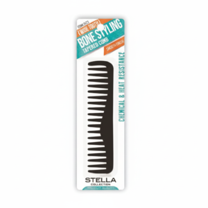 Stella Collection Bone Styling Tapered Comb Wide Tooth #2423