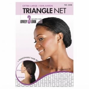 Triangle Net Extra Large Black 100% Rayon #2206BLA