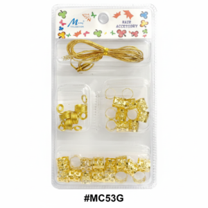 Murry Collection, Gold Filigree Flower Hair Bead Kit #MC53G
