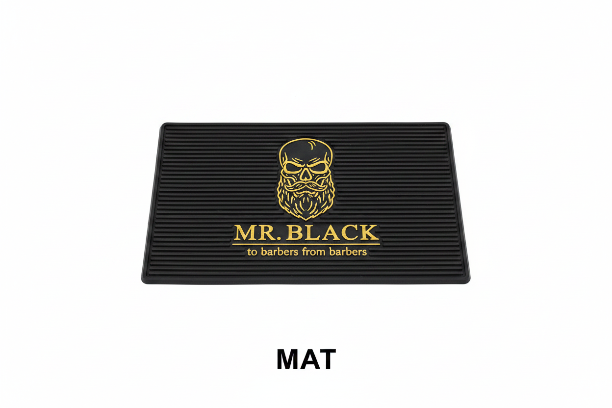 Mr Black Barber Station Mat #MAT