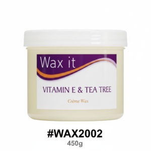 Wax It Vitamin E & Tea Tree Creme Wax 450g #WAX2002