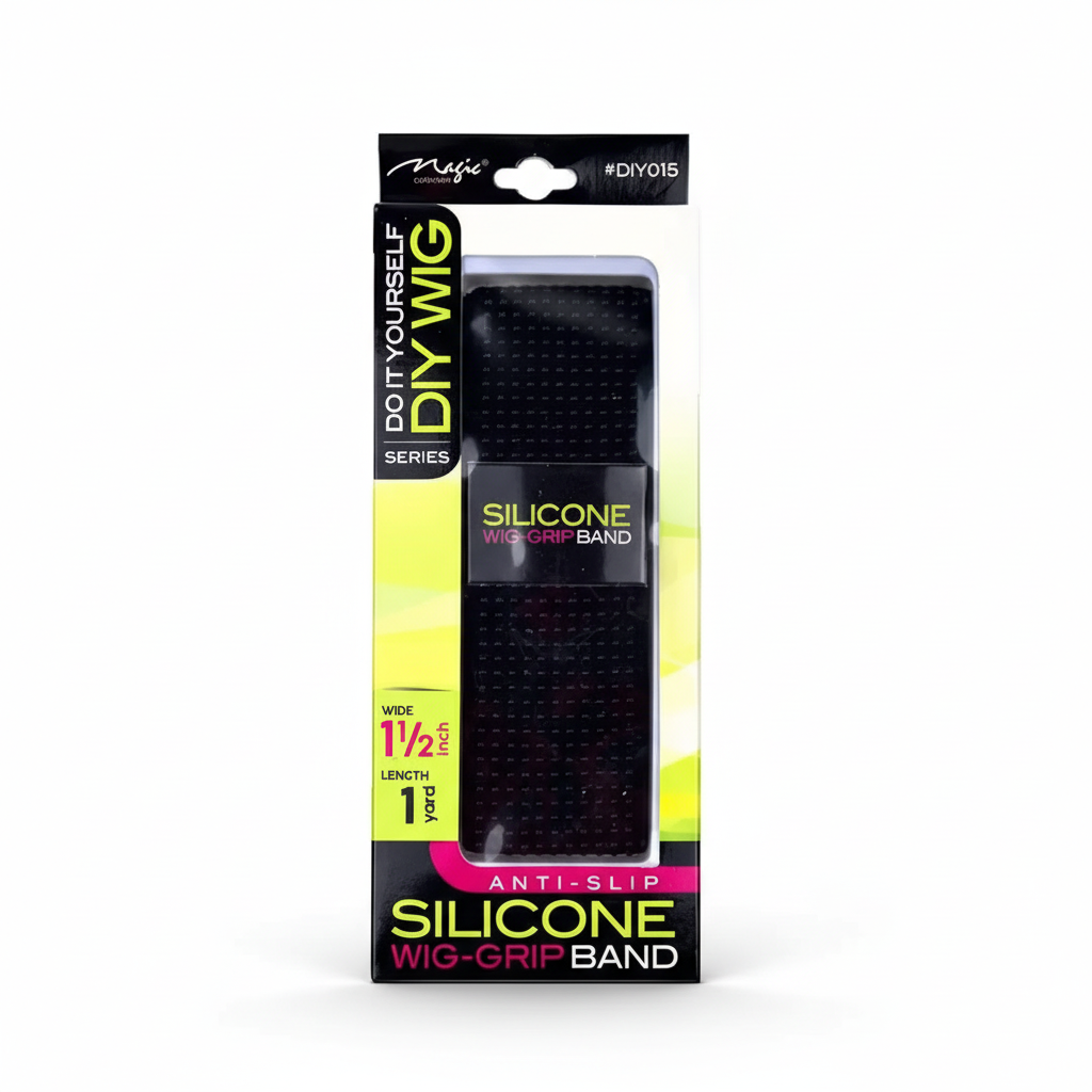 Silicone Wig-Grip Band -Black #DIY015