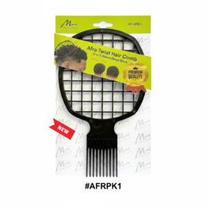 Marry Collection Afro Twist Hair Comb 2-in-1 Round #AFRPK1