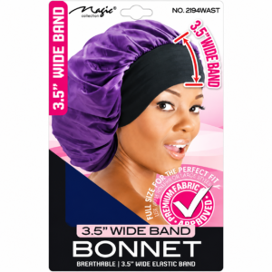 Magic Bonnet 3.5 Inch Wide XL Assorted in various colours for hair protection