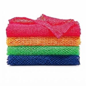 Assorted Bath Net Extra Hard for exfoliation and cleansing
