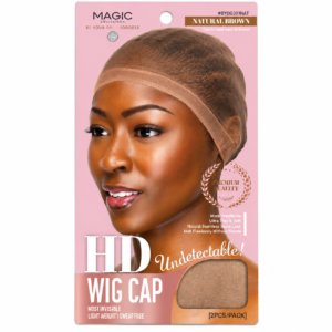 Natural Brown HD Wig Cap for an undetectable look
