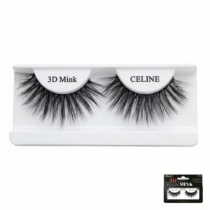 Winko 3D Faux Mink Celine eyelashes displayed on a white background