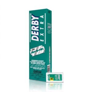 Derby Extra Green Blades Pack for Smooth Shaving