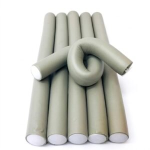 TWIST RODS 6 PC GRAY for heat-free curling and styling