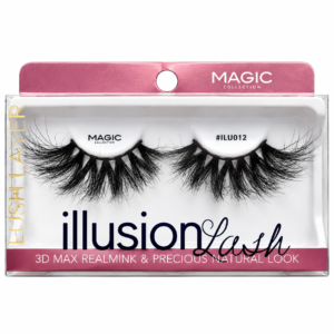 Illusion Mink Lash 012 packaging featuring 3D lashes for a natural look