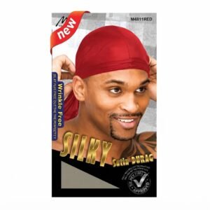 MURRY SILKY DURAG RED for stylish hair protection