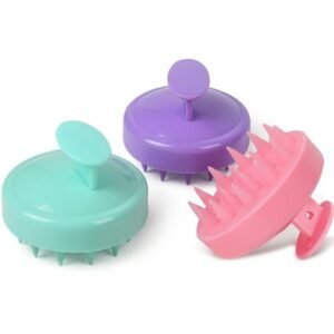 Colourful Hair Scalp Massager Brush for soothing scalp massages