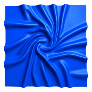 Silky Head Scarf Plain Royal Blue 90 x 90cm