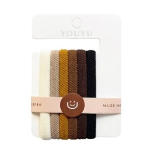 Youyu Hair Pony Brown Mix Color 6pc Card for versatile styling