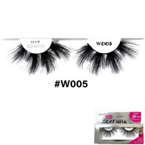Winko 5D 30mm Silky Mink eyelashes for dramatic volume and length.