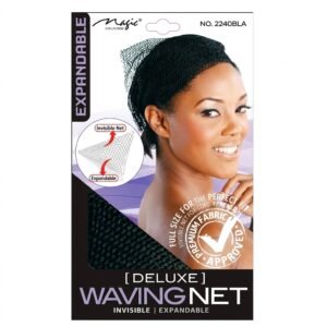 Deluxe Expandable Weaving Net - Black - #2240BLA