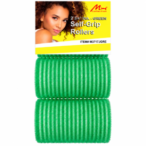 Murry Self Gripping Jumbo Rollers Green 6cm #M3717JGRE