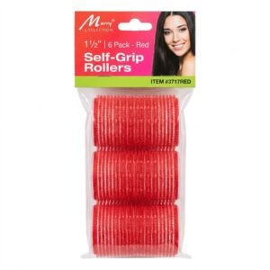 Magic Collection 1.5-Inch Red Self-Grip Rollers  #3717RED