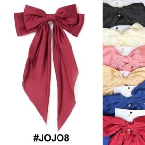 Fancy Jojo Hair Clip Wide MIX Color in multiple shades