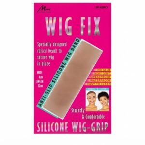 Wig Fix Silicone Wig Grip Band in Brown for secure wig placement