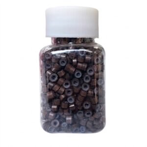 Micro Bonding Clips in Brown for Hair Extensions