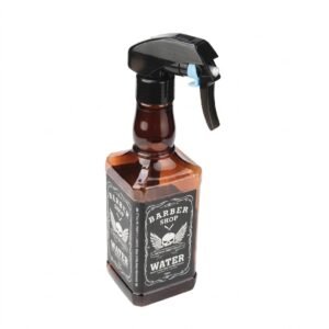 Classic brown 300ml spray bottle for barbershop use