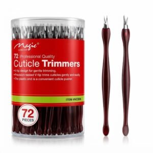 Cuticle Trimmers Jar - 72 Pieces Professional Magic #NC506