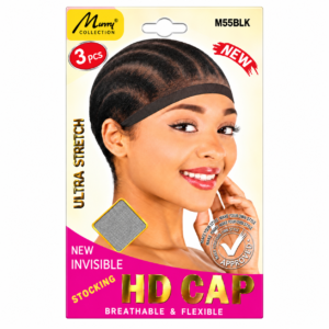 Murry HD Invisible Wig Cap Black #M55BLK